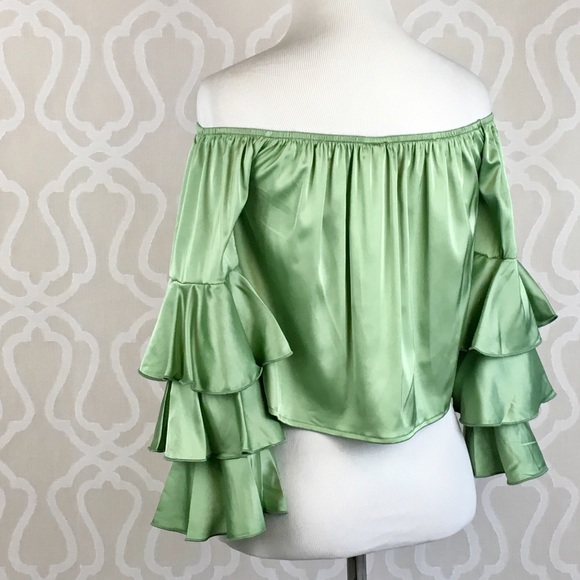 *CLEARANCE* Red Roses Garden Lolita Ruffle Top - Picture 4 of 8